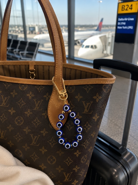 no brand Accessories - Blue Evil Eye Bag Charm